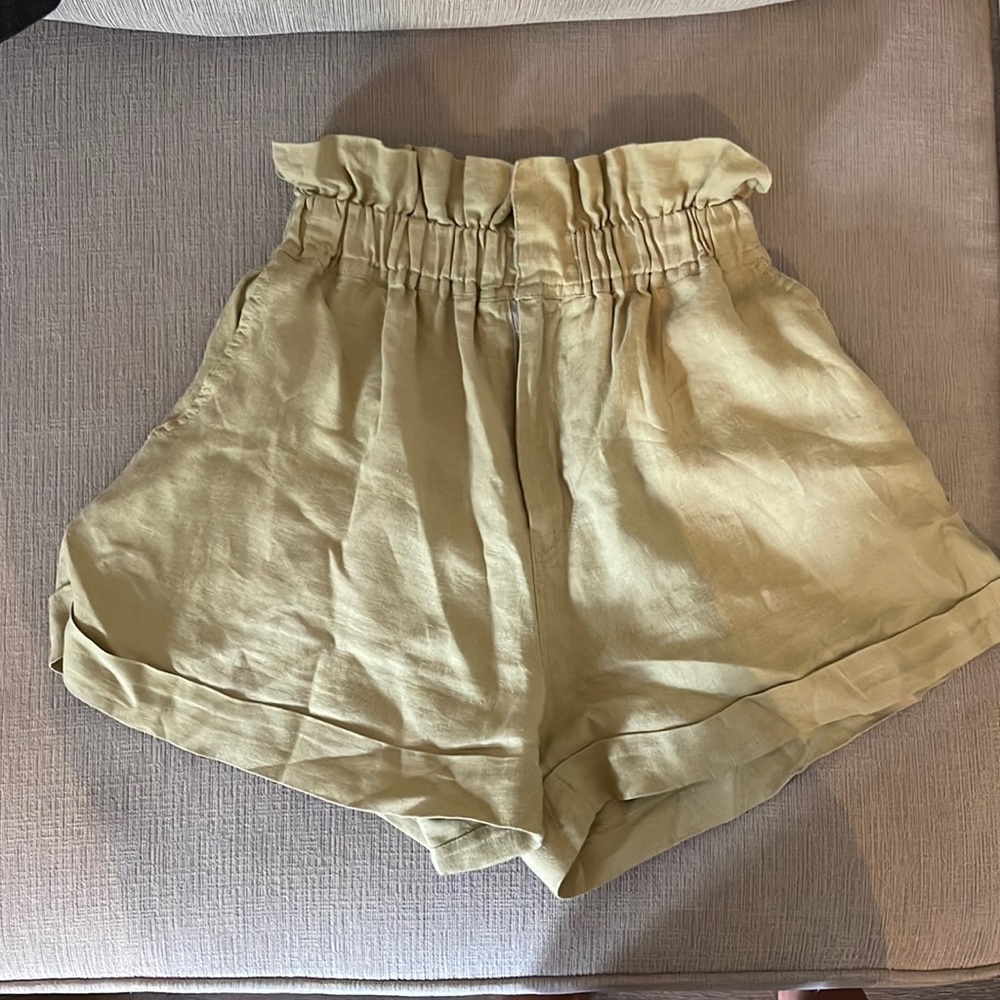 Posse 100% linen shorts